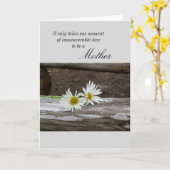 流産/死産 カード (黄色い花)