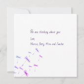 流産 | stilbirth 運| | カード (裏面)