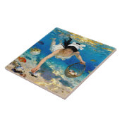 『流石の流れ』 -海ポートレート タイル (側面)