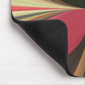 流線形の抽象デザイン アートプリント マウスパッド (コーナー)