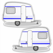 流線形トレーラージプシーcaravan Thunder_Cove シール (正面)