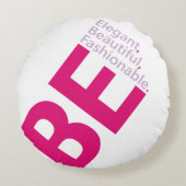 流行している ラウンドクッション (正面)