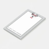 流行のダルマチア人は|あなたの名前を加えます ポストイット (アングル)