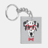 流行のダルマチア人 キーホルダー (正面左)