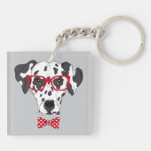 流行のダルマチア人 キーホルダー (裏面)