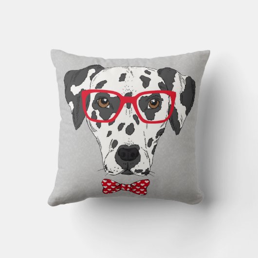 流行のダルマチア人 クッション (裏面)