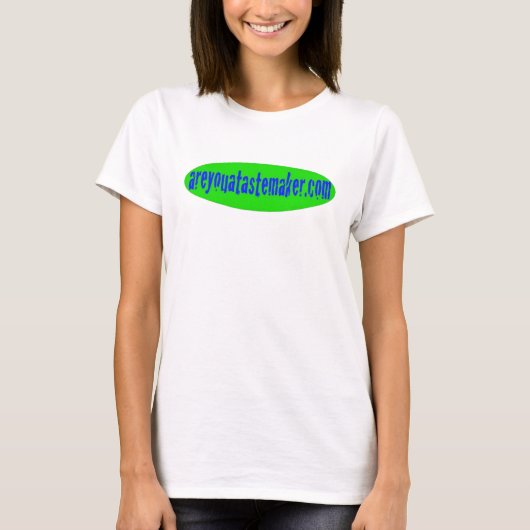 流行仕掛人の女性のタンク Tシャツ (正面)