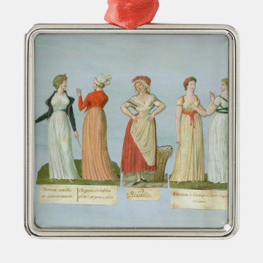 流行服およびコスチューム メタルオーナメント (正面)