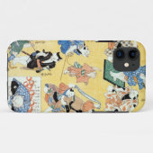 流行猫の狂言づくし,国芳猫の俳優，国芳，浮世絵 Case-Mate iPhoneケース (裏面(横))