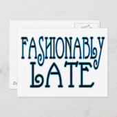 流行遅れの ポストカード (正面/裏面)