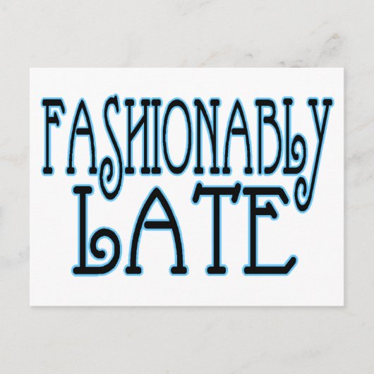 流行遅れの ポストカード (正面)