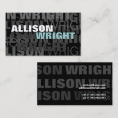 流行II 名刺 (正面/裏面)