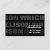 流行II 名刺 (裏面)