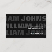 流行iv 名刺 (裏面)