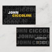 流行VI 名刺 (正面/裏面)