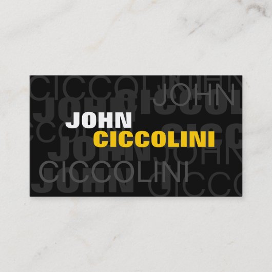 流行VI 名刺 (正面)