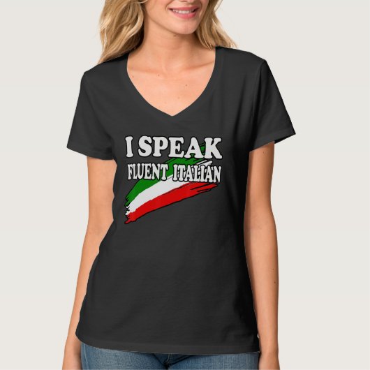 流話流流イタリアン Tシャツ (正面)