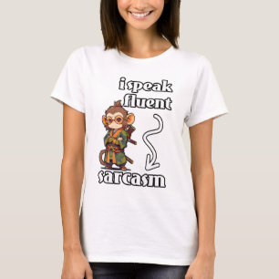 流話流皮肉 Tシャツ
