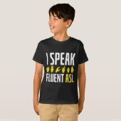 流話流Aslおもしろいろう者 Tシャツ (正面フル)