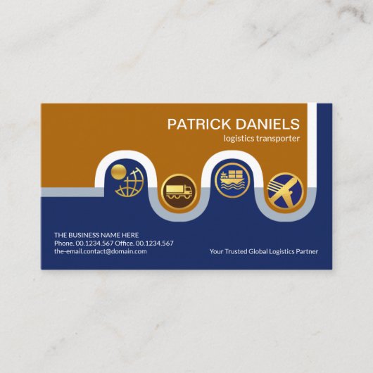 流通道路物流輸送機 名刺 (正面)