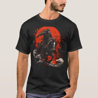 流鏑馬 サムライ 武士 日本 A Tシャツ