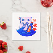 流離いながらも迷わず - 漂流瓶のメッセージ スタンダードカクテルナプキン (インサイチュ)