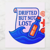 流離いながらも迷わず - 瓶に込めたメッセージ ワインラベル (シングルラベル)