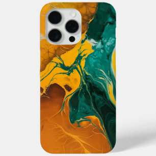 流鮮やかれ抽象芸術 iPhone 15 PRO MAXケース