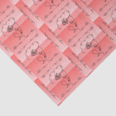 流麗な美しさの珊瑚色のティッシュペーパー 薄葉紙 (詳細)