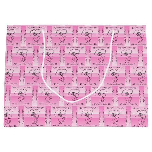 流麗な美しさ ローズ ギフトバッグ (正面)