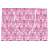 流麗な美しさ ローズ ギフトバッグ (裏面)