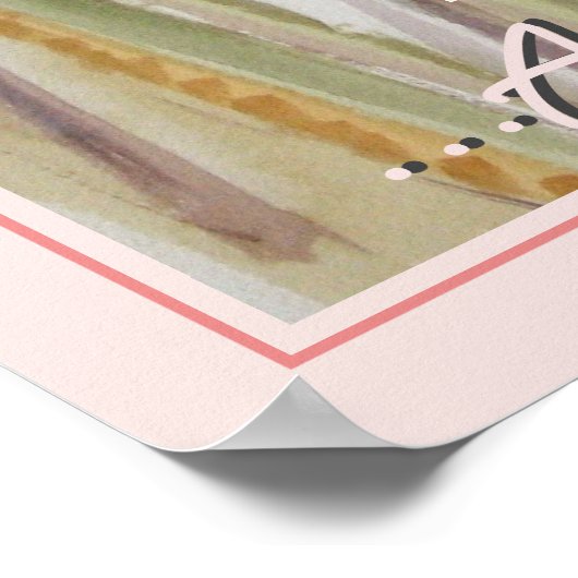 浄化エネルギー用汚れ祈りの言葉 ポスター (角)