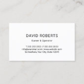 浄化槽ポンピングサービス平青 名刺 (裏面)