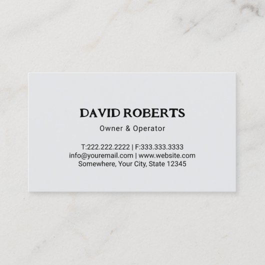 浄化槽揚水サービスプロフェッショナル 名刺 (裏面)