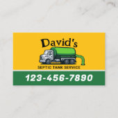 浄化槽揚水サービスプロフェッショナル 名刺 (正面)