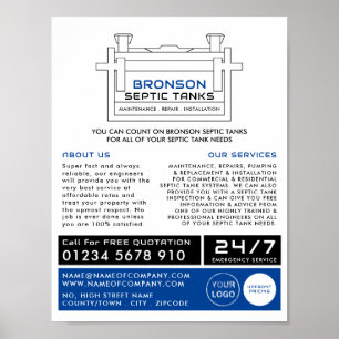 浄化槽、浄化会社、浄化技術者 ポスター