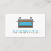 浄化槽、浄化会社、浄化技術者 名刺 (正面)