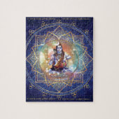 浄化Shiva Mahamrityunjaya -カルマの ジグソーパズル (縦)