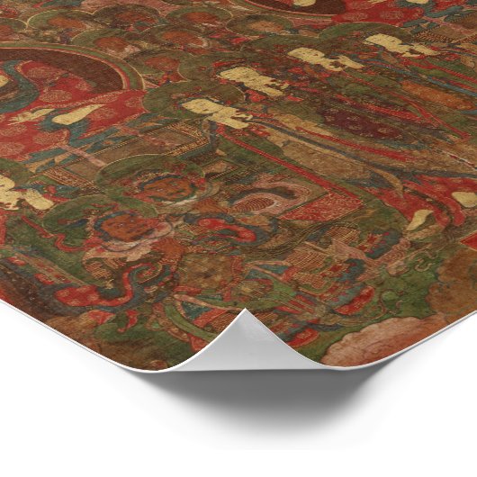 浄土四仏 ポスター (角)