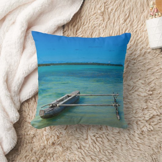 浅いカヌーをアウトリガー海 クッション (ブランケット)