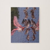 浅い水のウィレットとローズテスプーンビル ジグソーパズル (縦)