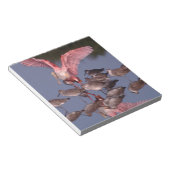 浅い水のウィレットとローズテスプーンビル ノートパッド (アングル)