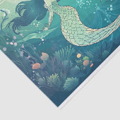 浅い海に浮かぶ人魚で、光が満ちていた 薄葉紙 (詳細)