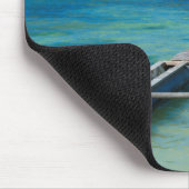 浅い海のアウトリガーカヌー マウスパッド (コーナー)