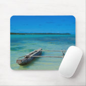浅い海のアウトリガーカヌー マウスパッド (マウス)