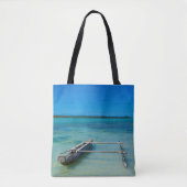 浅い海のカヌー トートバッグ (正面)