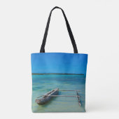 浅い海のカヌー トートバッグ (裏面)