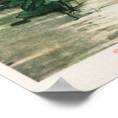 浅い湖に守備兵が!中国軍 ポスター (角)