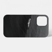 浅い焦点レンズの海洋波 iPhoneケース (裏面横)