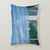 浅い端 アクセントクッション (正面(垂直))